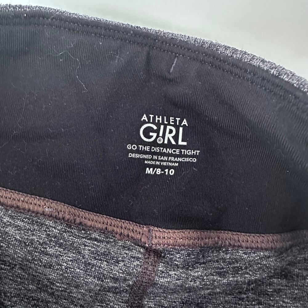 Athleta Girl Girls Grey Go the Distance Tight Leggings - Picture 5 of 6